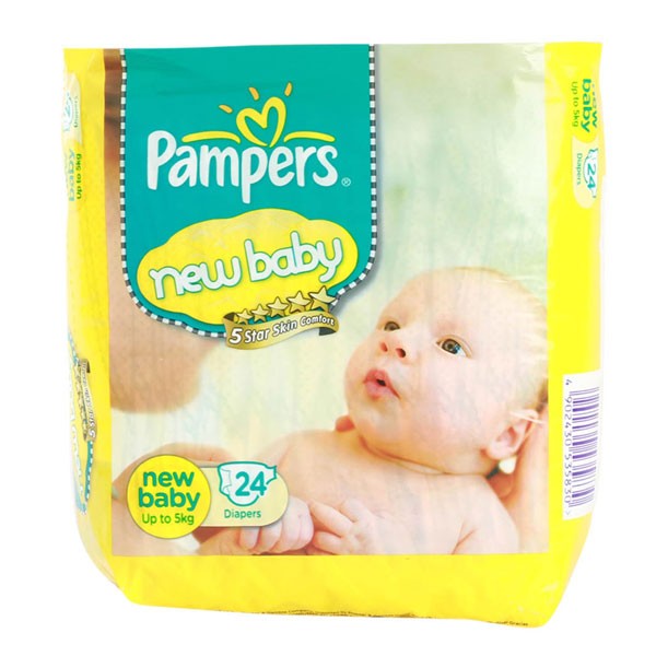 pampers yellow pack