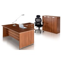 Nilkamal Nortis 3 Feet Office Table Set