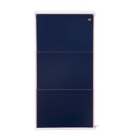 Nilkamal Estilo 3 Door Metal Shoe Rack