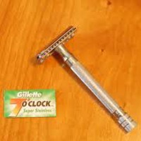 Gillette 7'o Clock Super Stainless DE Razor