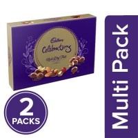 Cadbury Celebrations Rich Dry Fruits Chocolates Collection, Gift Box, 2x120 gm ( Multipack )