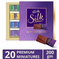 Cadbury Silk Dairy Milk - Silk Miniatures Collection, 200 g