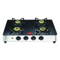 Prestige Glass Top Gas Tables GT 04 SS AI Gas Stove