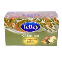 Tetley Green Tea Bags Ginger Mint & Lemon
