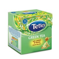 Tetley Green Tea Bags Lemon Honey