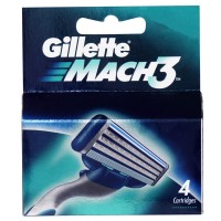 Gillette Mach3 Cartridge 4s