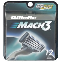 Gillette Mach3 Turbo Cartridge 12s