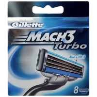 Gillette Mach3 Turbo Cartridge 8 + 2s