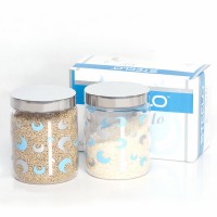 Steelo  Selo 1800 ML Container Set of 2 Pcs