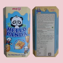 Meiji Hello Panda Biscuits With Milk Flavour Filling