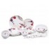 Czar 24 Pcs Melamine Dinner Set (Red Flower)
