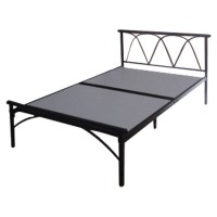 Nilkamal Gautier Metal Bed With Ply