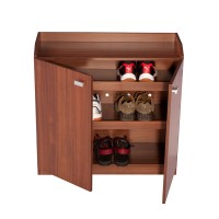 Nilkamal Corby Shoe Cabinet Walnut