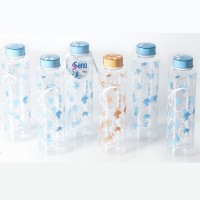 Steelo Sano Printed Bottle Set Of 6 Pcs