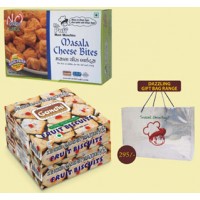 Gandhi Bakery Roasted Snacks & Fruit Biscuit Packs