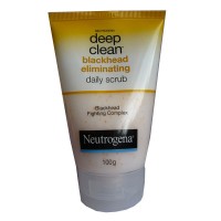 Neutrogena deep clean blackhead eliminating daily scrub