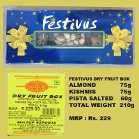 Miltop Festivus Dry Fruit Pack