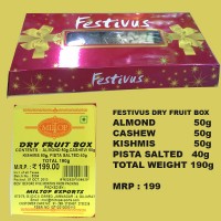 Miltop Festivus Dry Fruit Pack