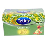 Tetley Green Tea Bags Lemon Honey