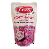 Fem Soft Handz Saffron & Blossom Hand Wash Pouch