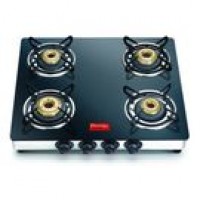 Prestige Marvel Glass Top Gas Tables GTM 04 SS Gas Stove