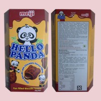 Meiji Hello Panda Choco Biscuits With Chocolate Flavour Filling