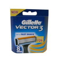Gillette Vector3 Cartridge 8s